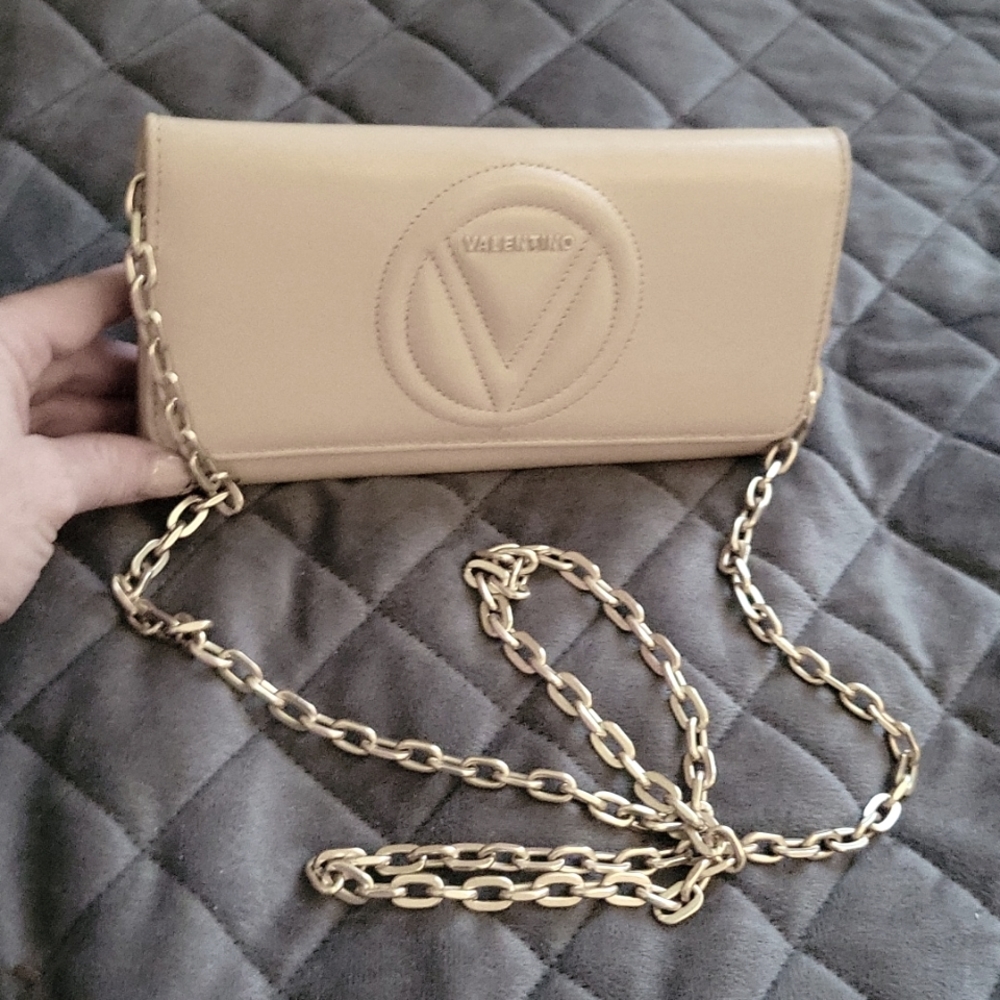 Authentic Valentino wallet on a chain. Perfect